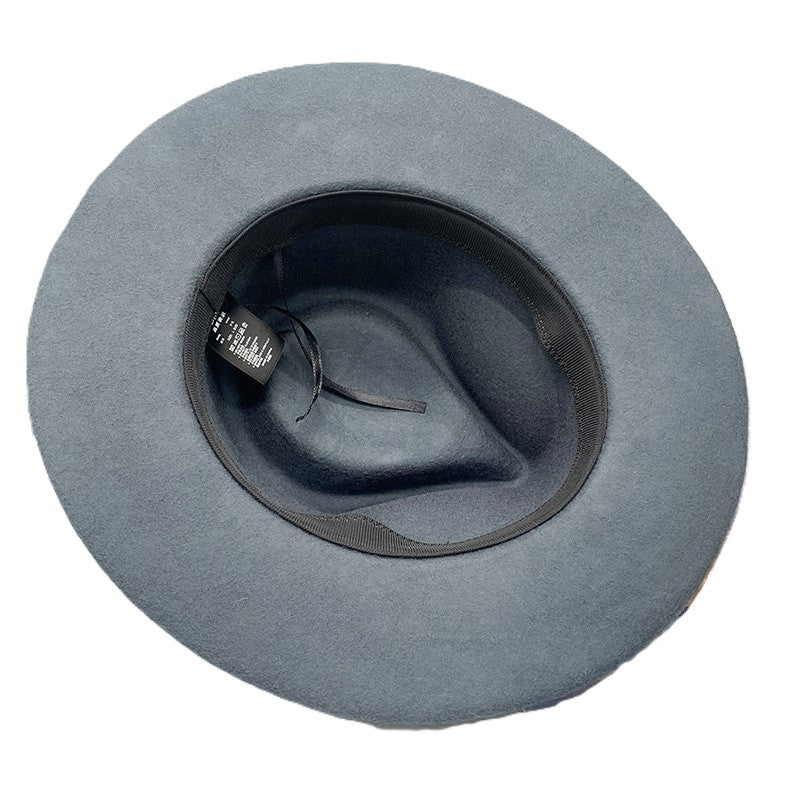 Wool Felt Bound Bdge Brim