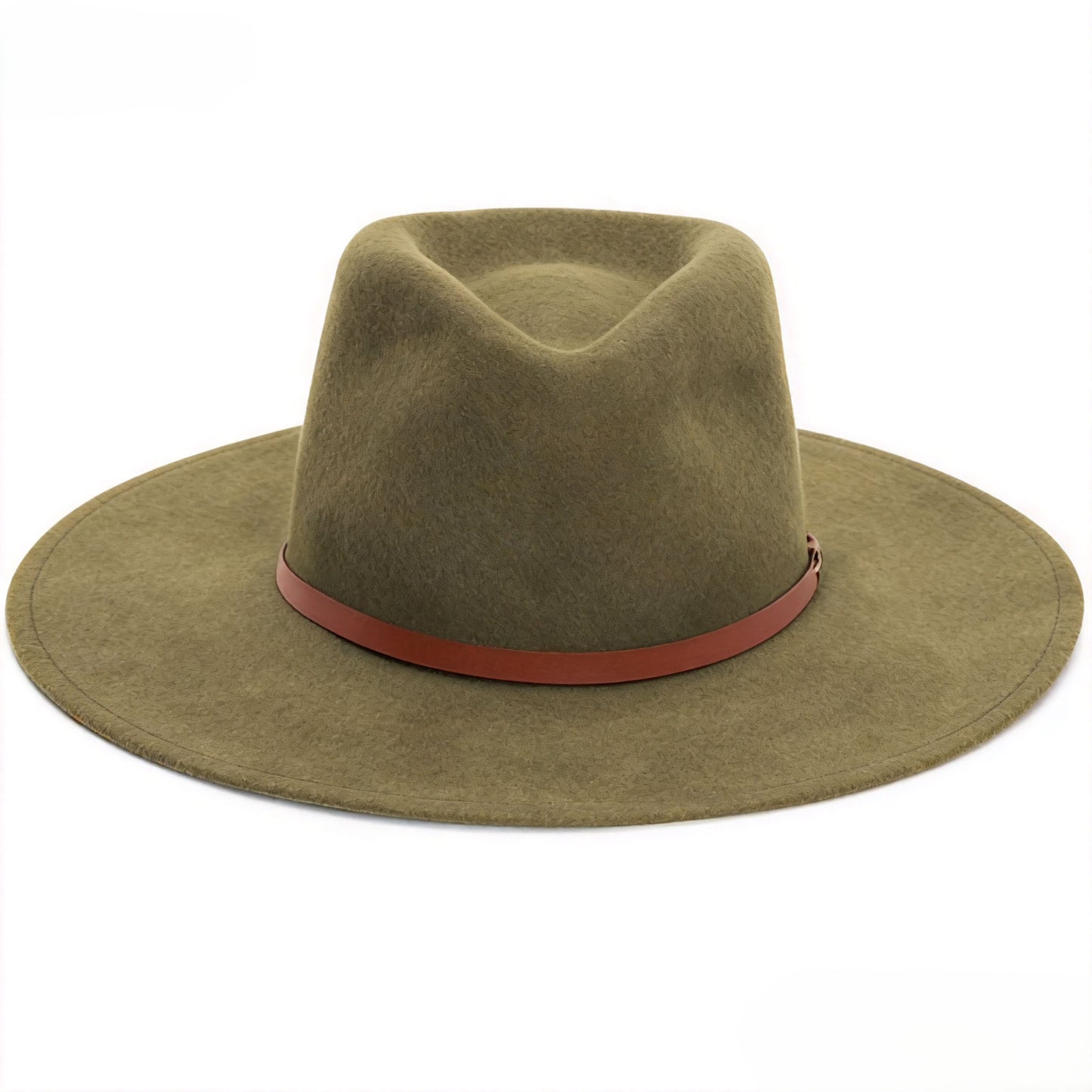 Wool Felt  Fedora Outback Hat