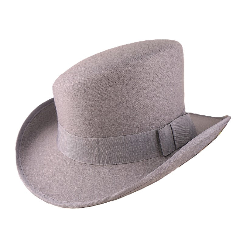 Wool Felt Women Top Hat