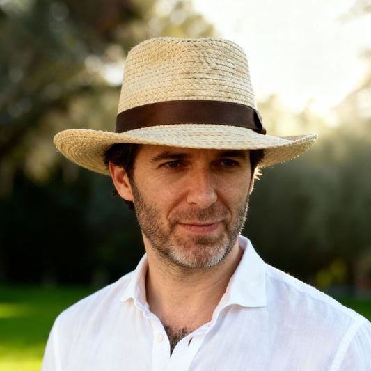 Straw Fedora style Hat