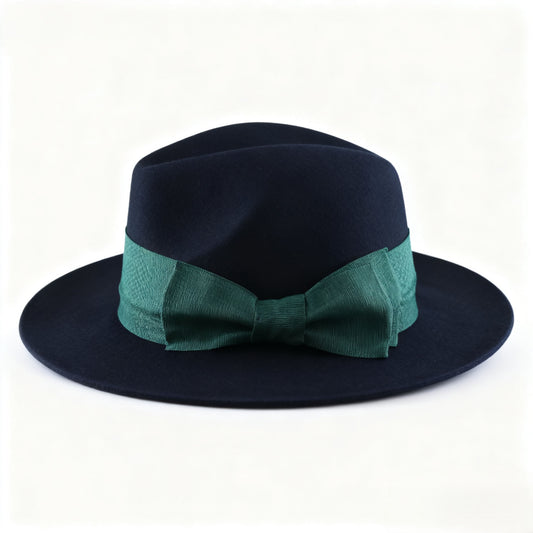 Wool Felt Vintage Trilby Hat