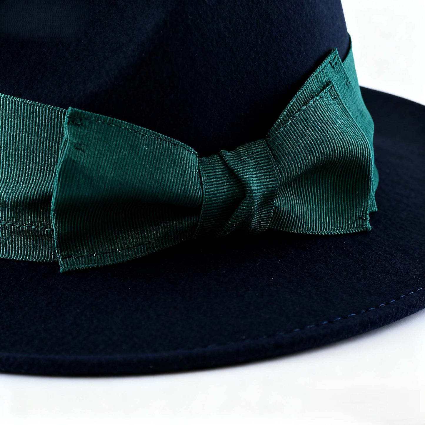 Wool Felt Vintage Trilby Hat