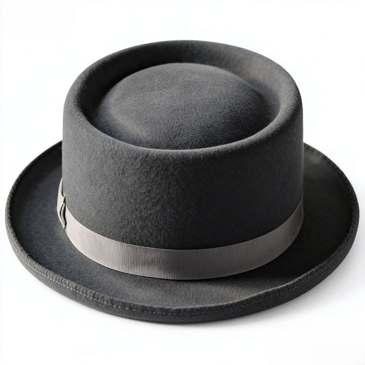 Wool Felt Pork Pie Hat