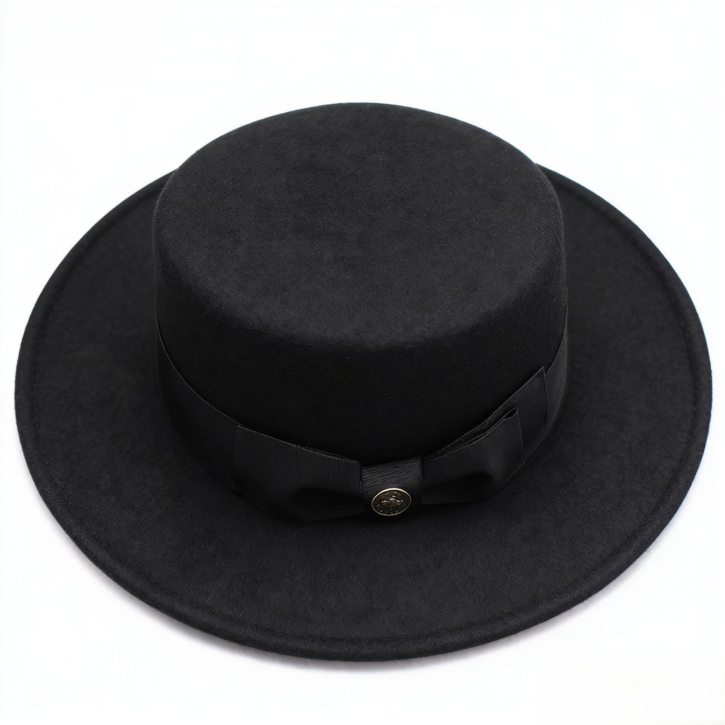 Wool Felt Women Derby Hat