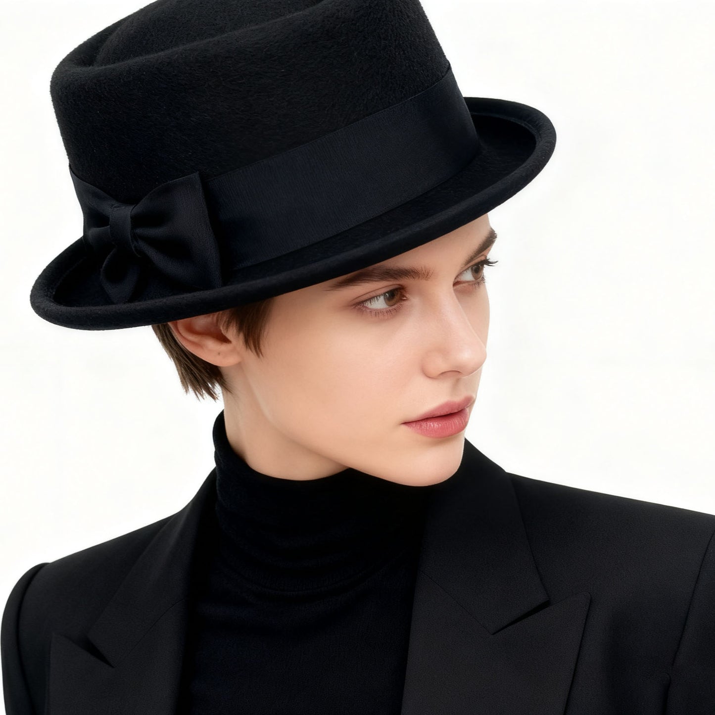 Wool Felt Women Formal Hat