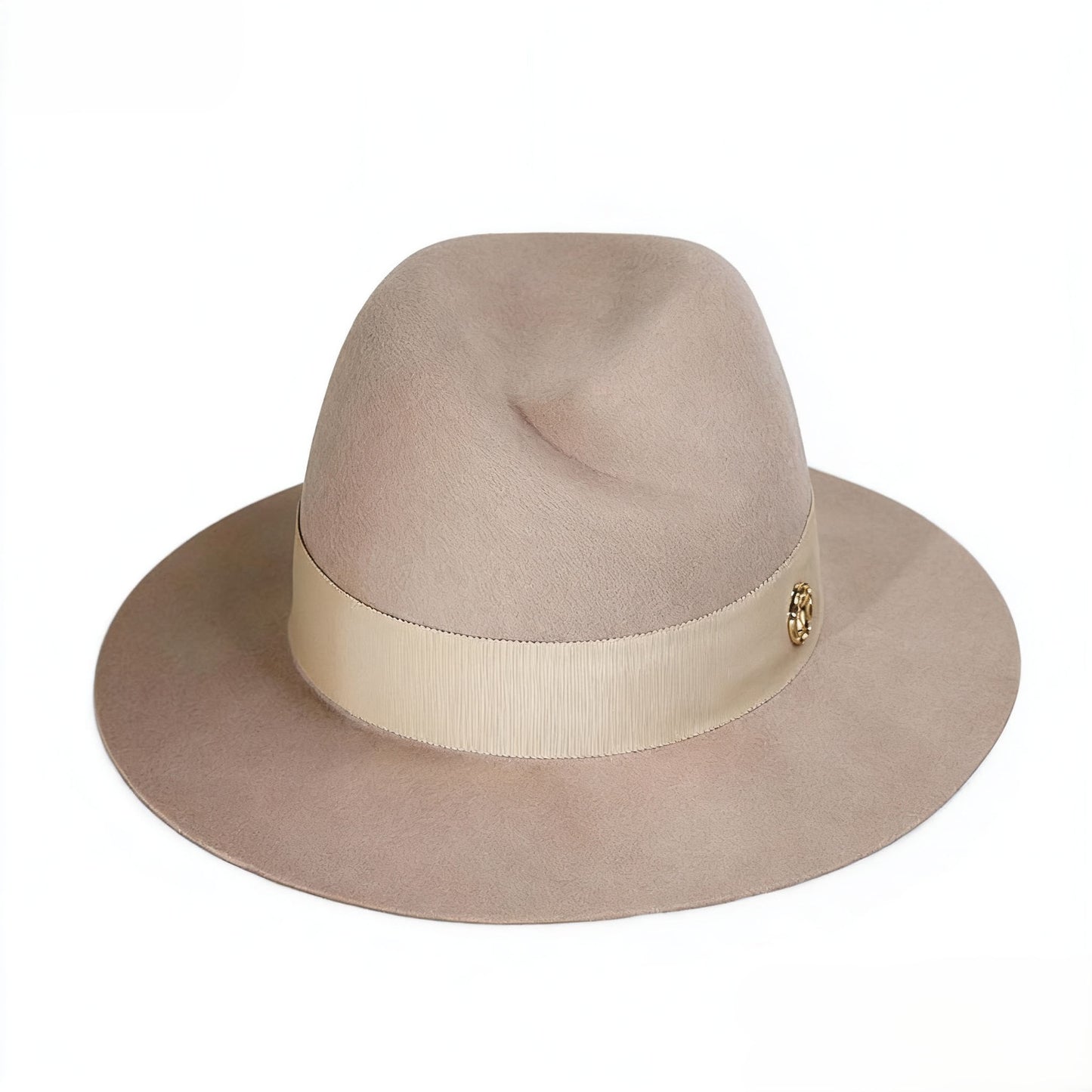 Wool Felt Women Wide Birm Hat 1